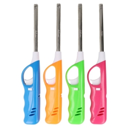 ACCENDIGAS 12PZ LUX BBQ  COLORATI