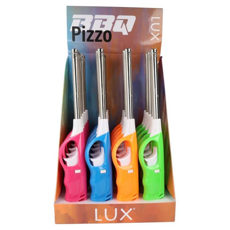 ACCENDIGAS 12PZ LUX BBQ  COLORATI 2