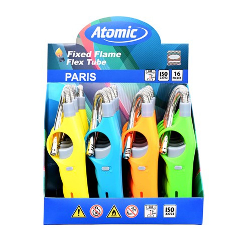 ACCENDIGAS ATOMIC 16PZ   COLORATI FLESSIBILI 2