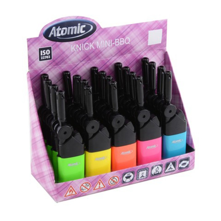 ACCENDIGAS ATOMIC 20PZ   MINI NEON FLESSIBILI 2