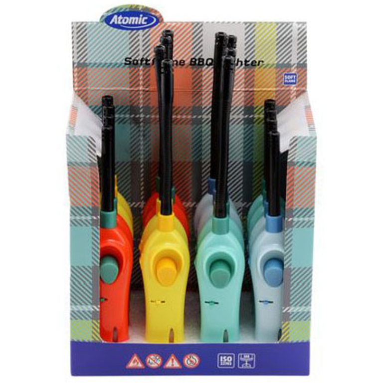 ACCENDIGAS ATOMIC 16PZ   FLESSIBILI RIGIDI ASSORTITI