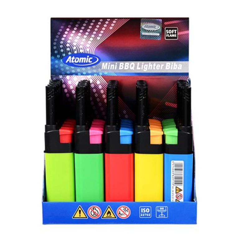 ACCENDIGAS ATOMIC 25PZ   MINI COLORATI 2