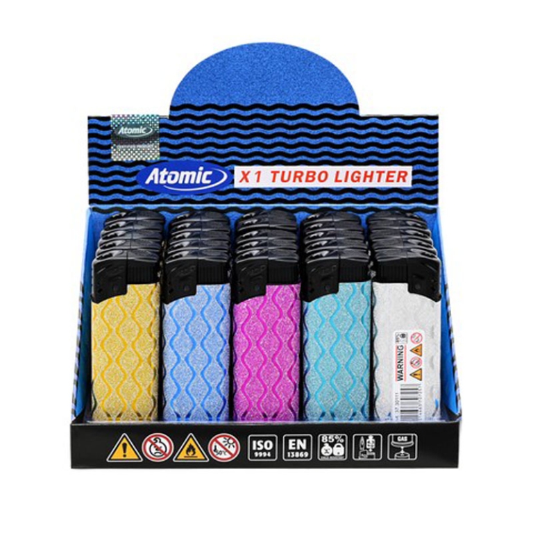 ACCENDINI ATOMIC 25PZ    ELETTRONICO ANTIVENTO 2