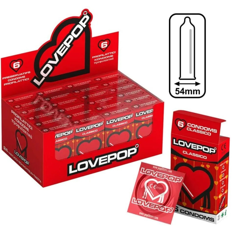 PRESERVATIVI LOVEPOP 6PZ 24CF PER DISTRIBUTORE 3