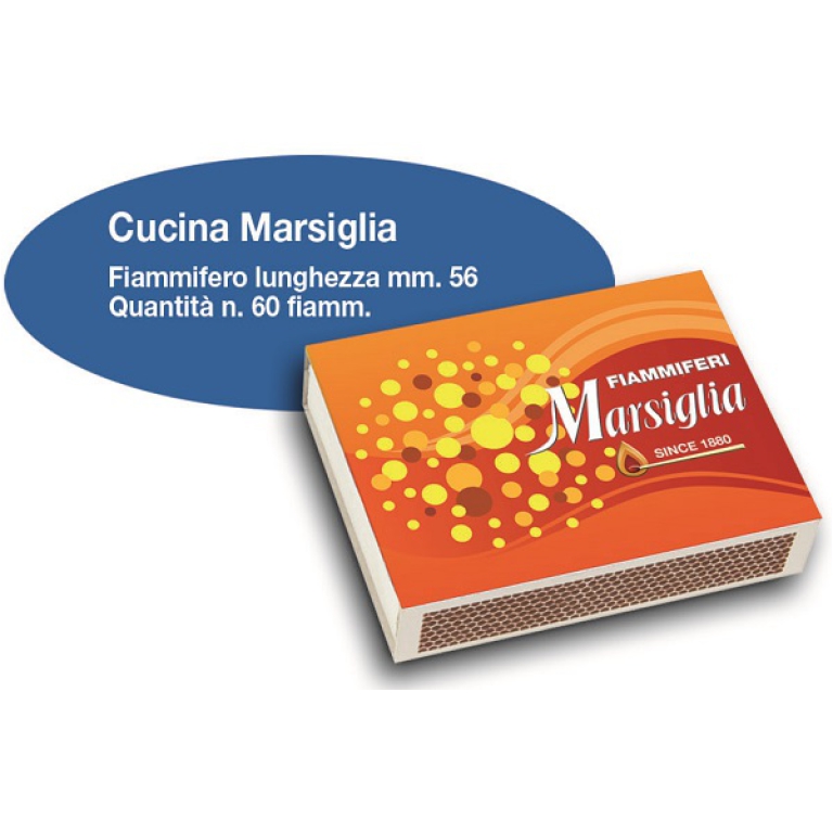 FIAMMIFERI MARSIGLIA 50SC CUCINA 60PZ