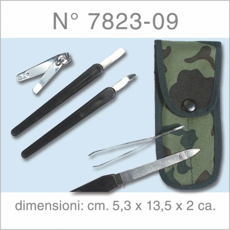 MANICURE SET CONFEZIONE  MIMETICA CAMOUFLAGE