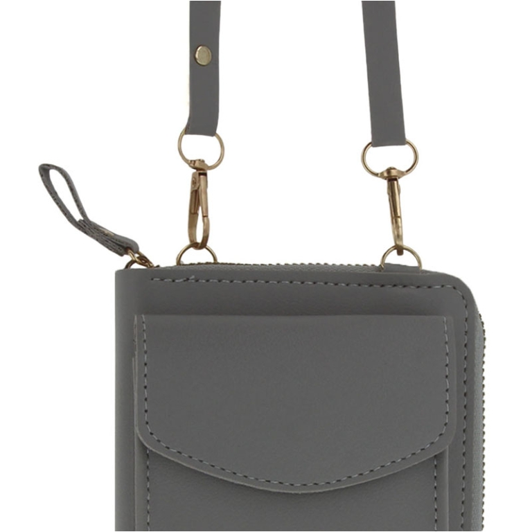 TRACOLLA PORTACELLULARE  GRIGIO 19X10,5CM 5