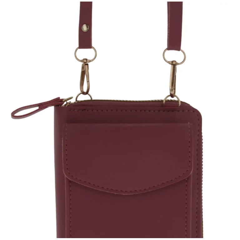 TRACOLLA PORTACELLULARE  ROSSO MATTONE 19X10,5CM 3
