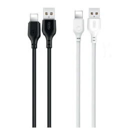 CAVO USB/LIGHT 1M 2,1A   BIANCO E NERO