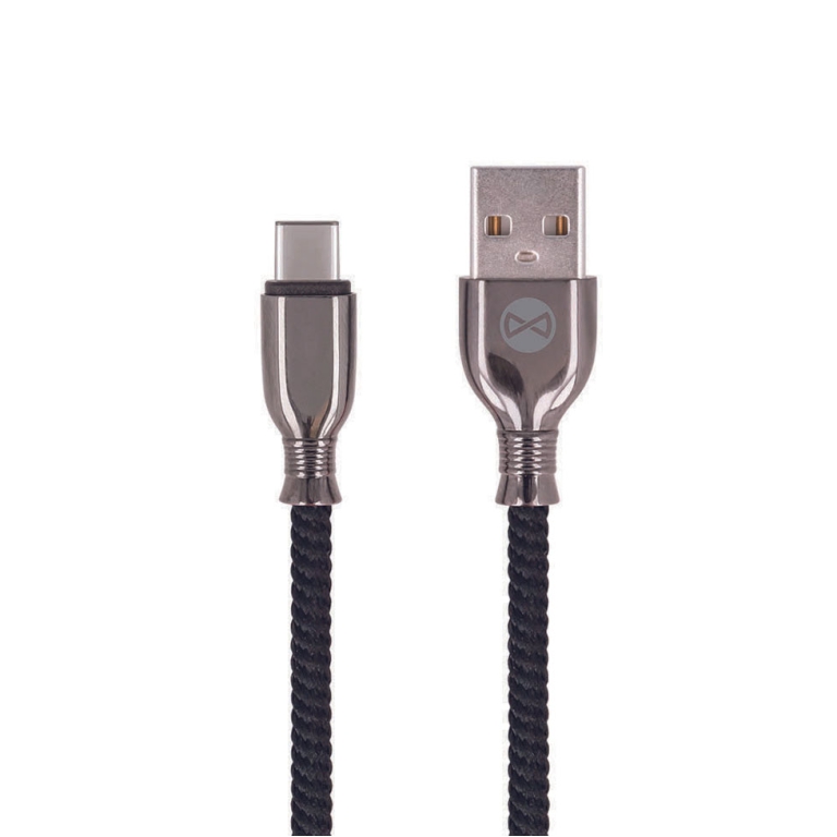 CAVO USB/TYPE C 1M 3A    NERO ALTA VELOCITÀ