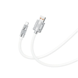 CAVO USB/TYPE C 1,2M 6A  BIANCO ALTA VELOCITÀ