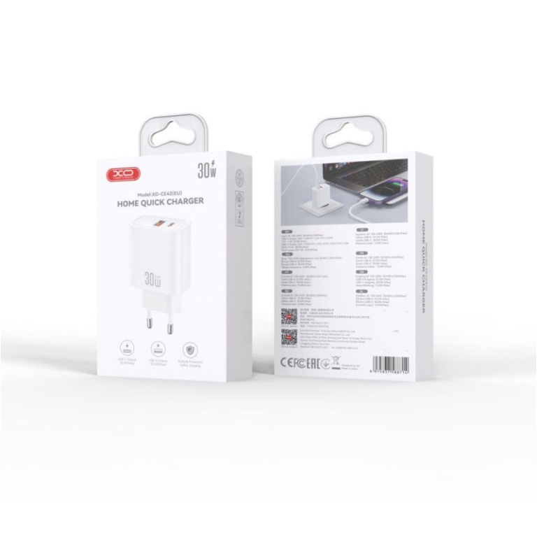 CARICATORE A MURO USB E  USB-C 3
