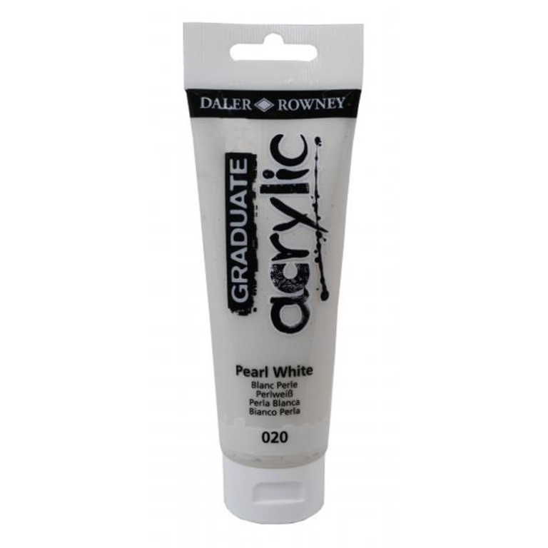 TEMPERE ACRYLIC 120ML 3PZ BIANCO PERLA GRADUATE