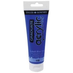 TEMPERE ACRYLIC 120ML 3PZ BLU COBALTO GRADUATE