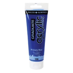 TEMPERE ACRYLIC 120ML 3PZ BLU PRIMARIO GRADUATE