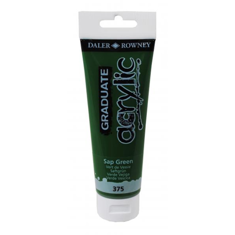 TEMPERE ACRYLIC 120ML 3PZ VERDE VESCICA GRADUATE