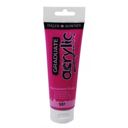 TEMPERE ACRYLIC 120ML 3PZ ROSA PERMANENTE GRADUATE