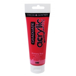 TEMPERE ACRYLIC 120ML 3PZ ROSSO PRIMARIO GRADUATE