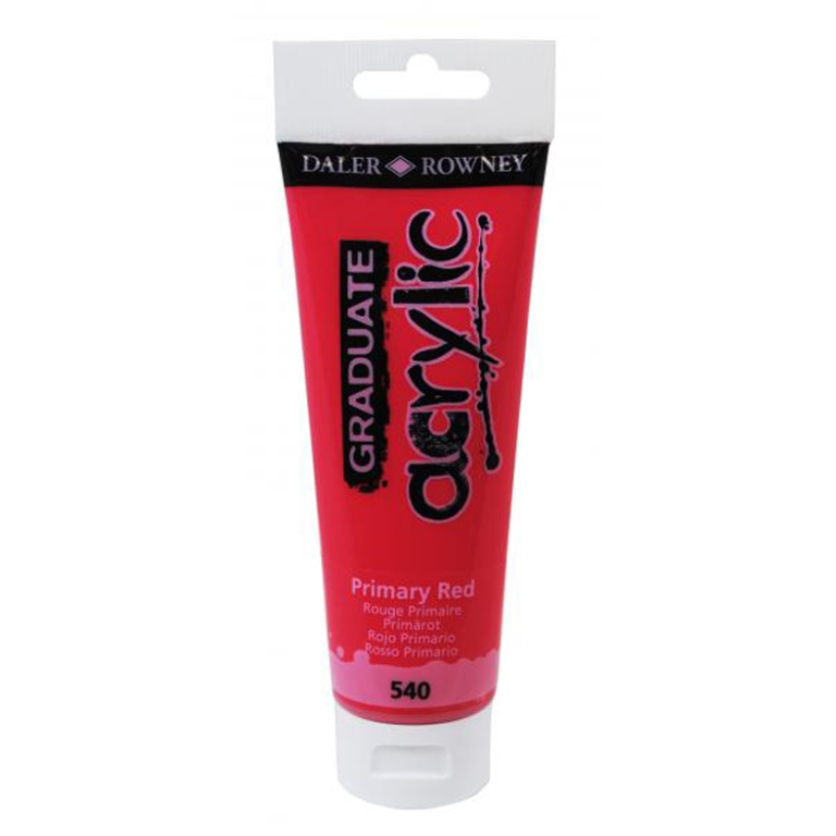 TEMPERE ACRYLIC 120ML 3PZ ROSSO PRIMARIO GRADUATE