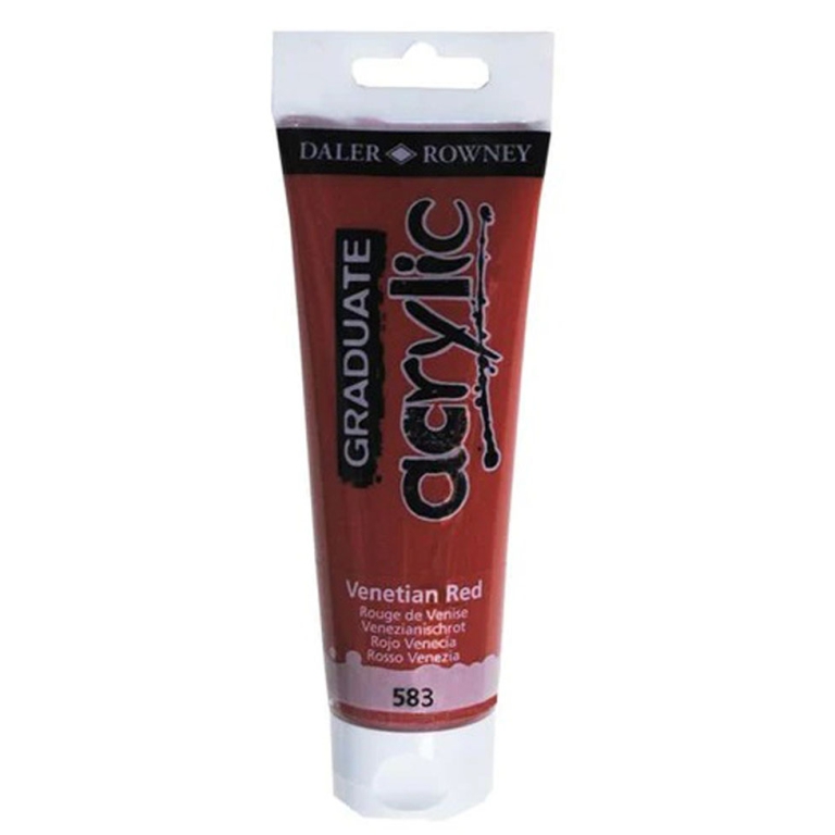 TEMPERE ACRYLIC 120ML 3PZ ROSSO VENEZIA