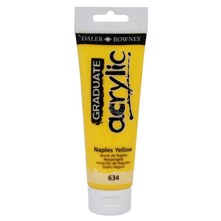 TEMPERE ACRYLIC 120ML 3PZ GIALLO NAPOLI GRADUATE