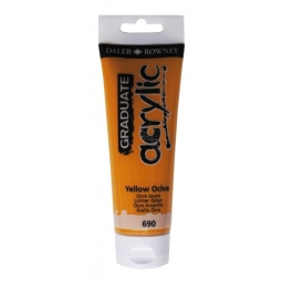 TEMPERE ACRYLIC 120ML 3PZ GIALLO OCRA GRADUATE