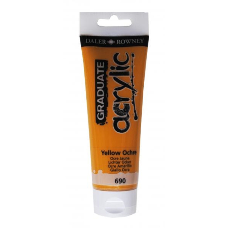 TEMPERE ACRYLIC 120ML 3PZ GIALLO OCRA GRADUATE