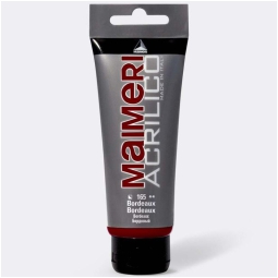 TEMPERE ACRILICO 3PZ BORDEAUX 75ML COL.165 MAIMERI