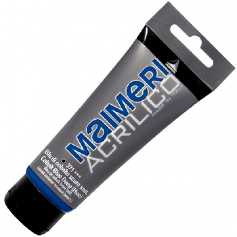 TEMPERE ACRILICO 3PZ BLU COBALTO 75ML MAIMERI