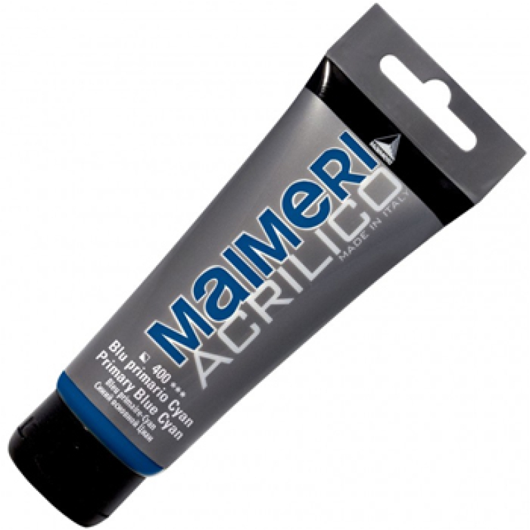 TEMPERE ACRILICO 3PZ BLU PRIMARIO 75ML MAIMERI