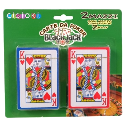 CARTE DA POKER 2 MAZZI