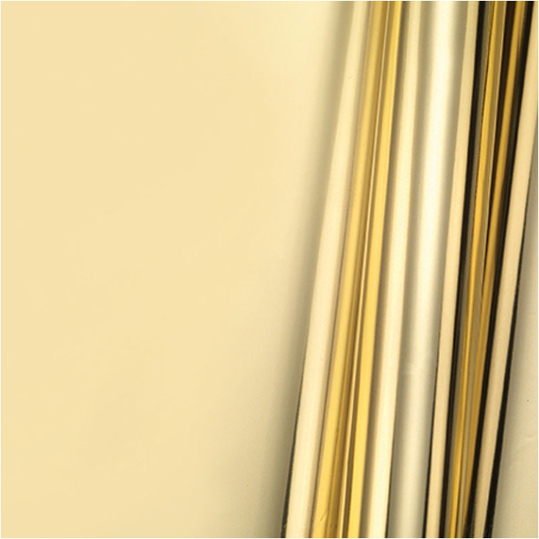 ROTOLO CARTA METAL 100X25MT ORO FONDO PIENO 2LATI