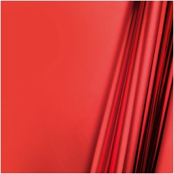 ROTOLO CARTA METAL 100X25M ROSSO FONDO PIENO 2LATI