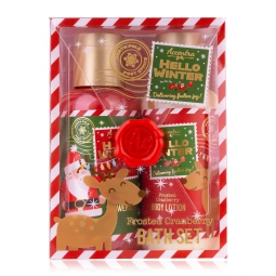 GIFTBOX HELLO WINTER BAGNOSCHIUMA E CREMA CORPO