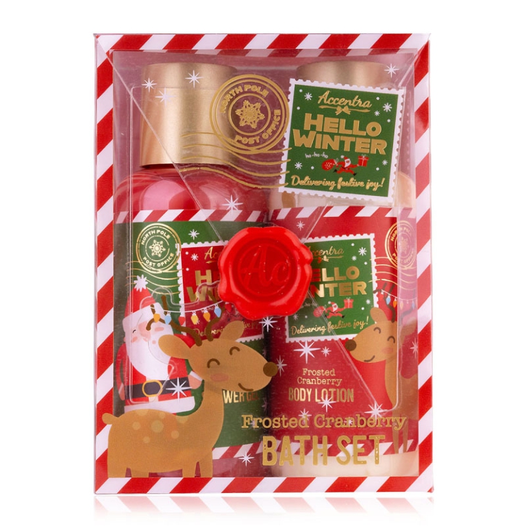 GIFTBOX HELLO WINTER BAGNOSCHIUMA E CREMA CORPO
