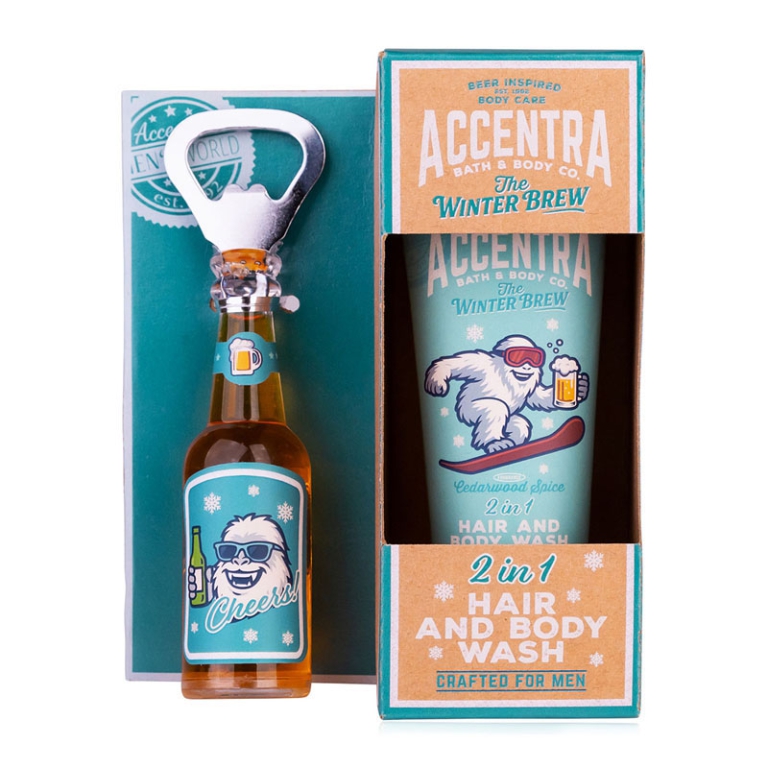 SET DA BAGNO WINTER EDITION CON APRIBOTTIGLIA