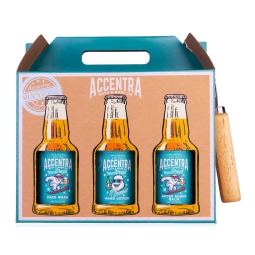 SET DA BAGNO WINTER EDITION BIRRE IN BOTTIGLIA