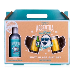 SET DA BAGNO WINTER EDITION CON BICCHIERI DA SHOT
