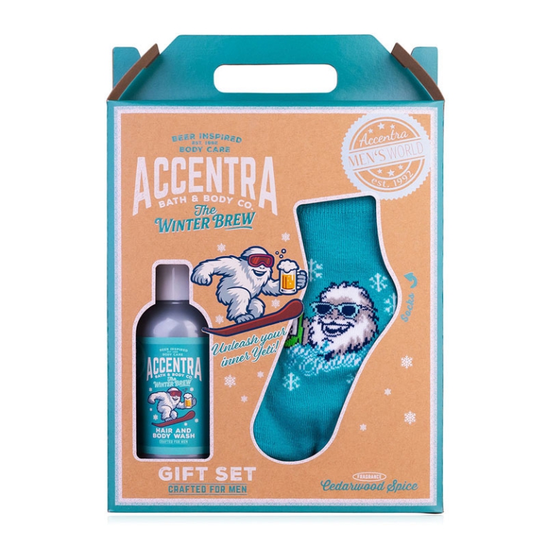 SET DA BAGNO WINTER EDITION IN CONFEZIONE REGALO