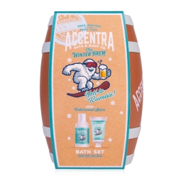 SET DA BAGNO WINTER EDITION BOTTE DI BIRRA