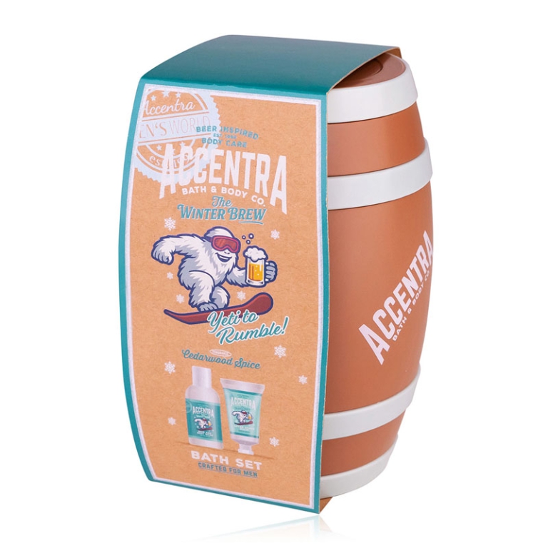 SET DA BAGNO WINTER EDITION BOTTE DI BIRRA 3
