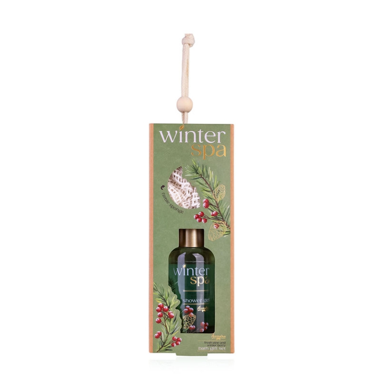 SET DA BAGNO WINTER SPA  CON SPUGNETTA