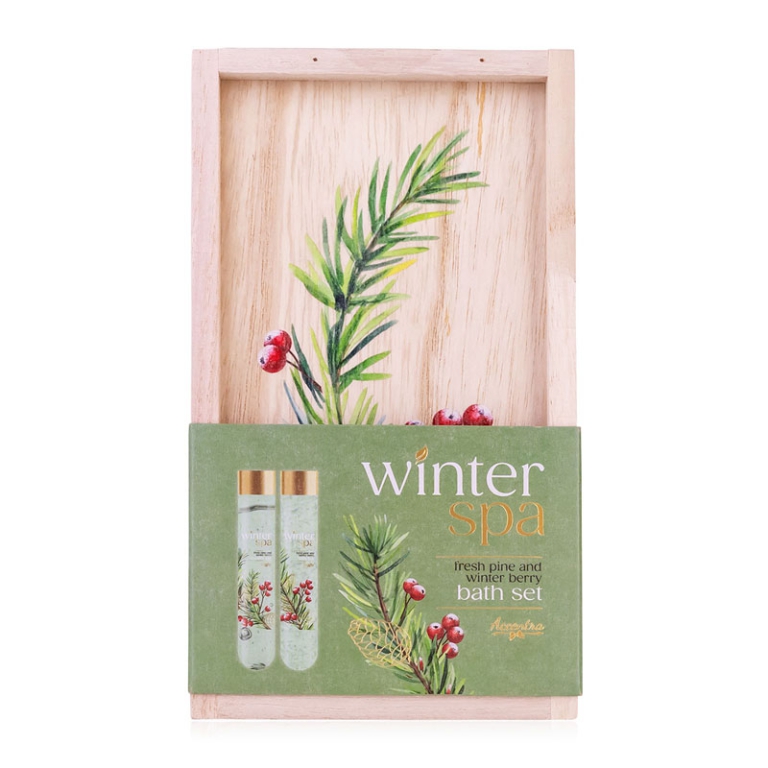 SET DA BAGNO WINTER SPA  CONFEZIONE REGALO 2