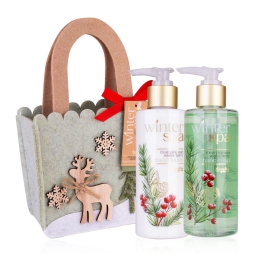 SET DA BAGNO WINTER SPA  CON SHOPPER REGALO