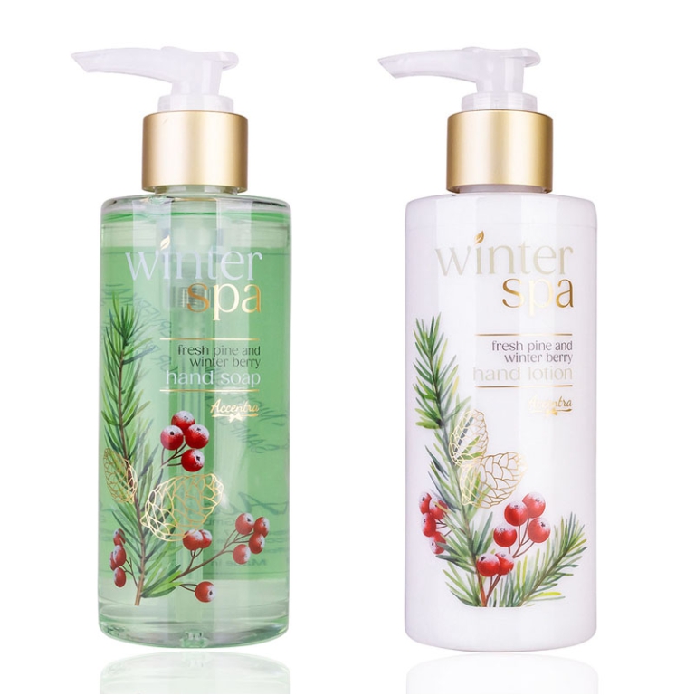 SET DA BAGNO WINTER SPA  CON SHOPPER REGALO 2