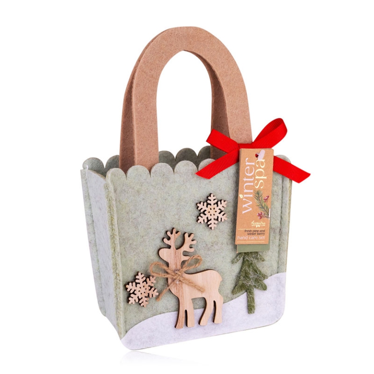 SET DA BAGNO WINTER SPA  CON SHOPPER REGALO 3