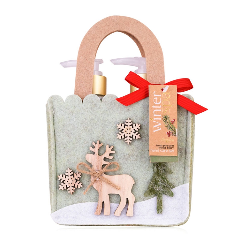SET DA BAGNO WINTER SPA  CON SHOPPER REGALO 5