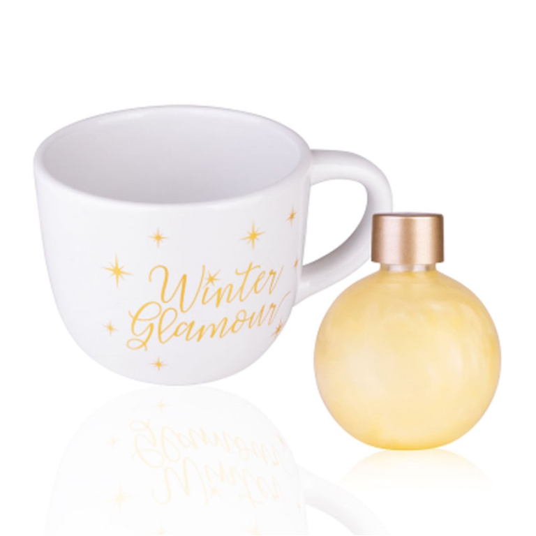 SET DA BAGNO WINTER GLAMOUR CON TAZZA GIFTBOX 2