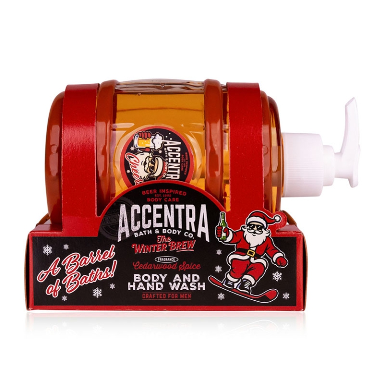 DISPENSER SAPONE WINTER  EDITION BOTTE DI BIRRA