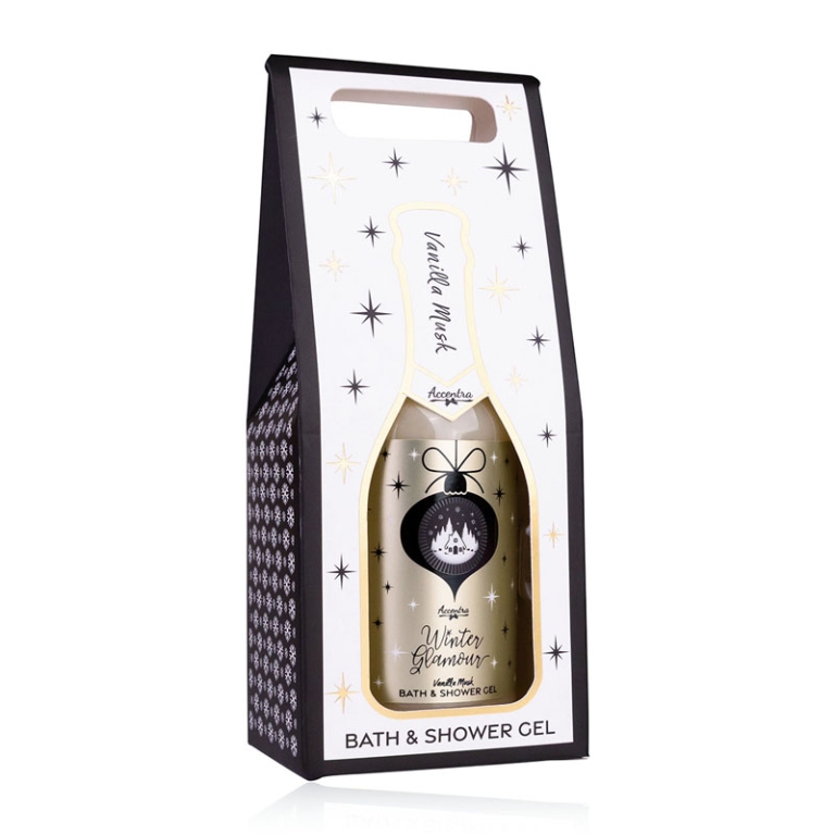 BAGNOSCHIUMA WINTER GLAMOUR 180ML BOTTIGLIA G.BOX 2